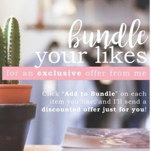 Bundle your likes for a HUGE discount!!